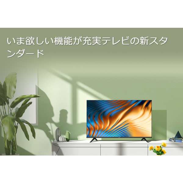 【設置込】Hisense ハイセンス 75v型 4K 液晶テレビ NEOエンジン Lite搭載 BS/CS 4Kチューナー 内蔵 75A6H