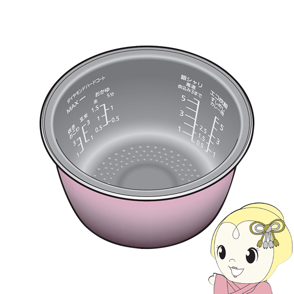パナソニック Panasonic 炊飯器 内釜 内なべ ARE50-M22