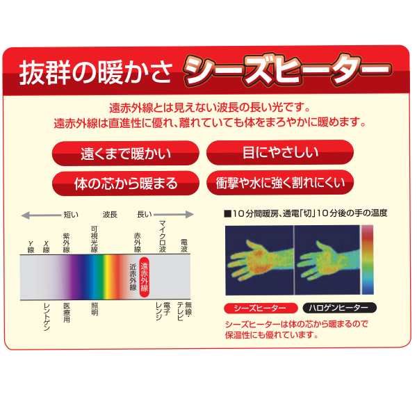 在庫処分　テクノス パワーモニター付き シーズヒーター 1200W TSH-9201 遠赤外線 首振り機能 転倒OFFスイッチ 電気暖房 電気ヒーター