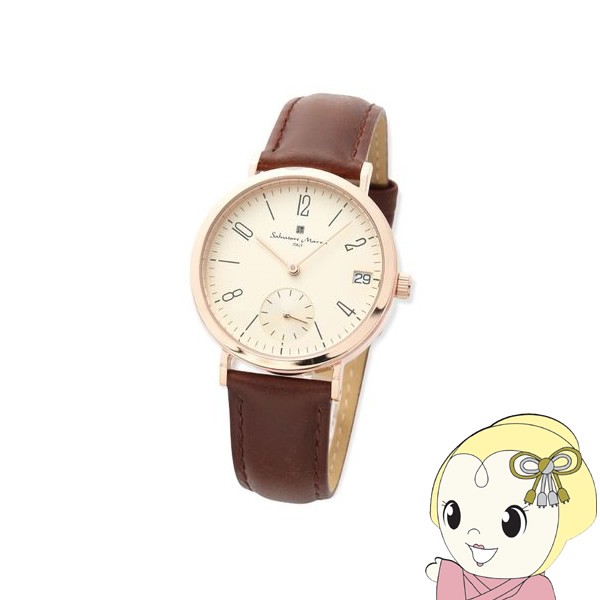 Salvatore Marra サルバトーレマーラ腕時計　スモールセコンド　SM21110-PGBEの通販は