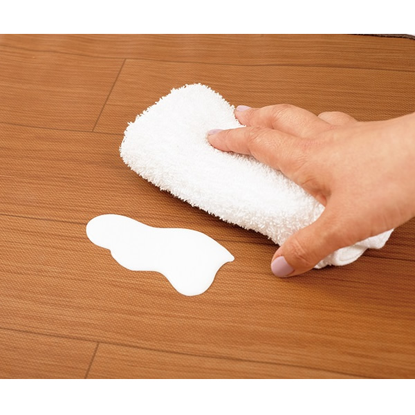 在庫あり　ホットカーペット 3畳相当 長方形 広電 防ダニ対策/表面防水加工 フローリング調 ライトベージュ CWC301H-CW 木目調柄 8時間電源オフ 約235×195cm