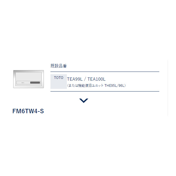 【メーカー直送】ミナミサワ FM6TW4-S 壁埋め込み改装用小便器センサー フラッシュマンリカバリー1 TOTO TEA99L/100L用 電池タイプ