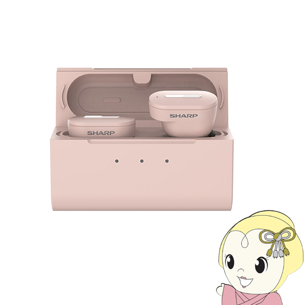 在庫あり　SHARP シャープ 【新品】 耳あな型補聴器 メディカルリスニングプラグ 敬老 プレゼント ナチュラルピンク MH-L1-P