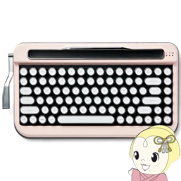 キーボード 【メーカー直送】 AJAX タイプライター風 PENNA(ペナ) Baby Pink PNADBPの通販は