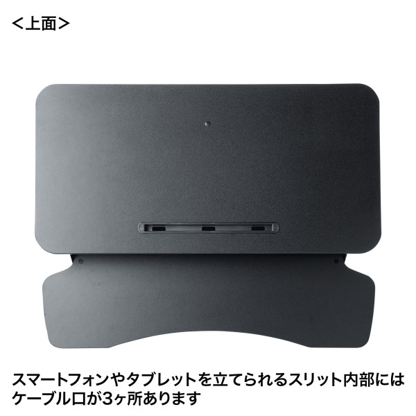 エルゴノミクスリフトアップデスク サンワサプライ MR-ERGST5BK_7