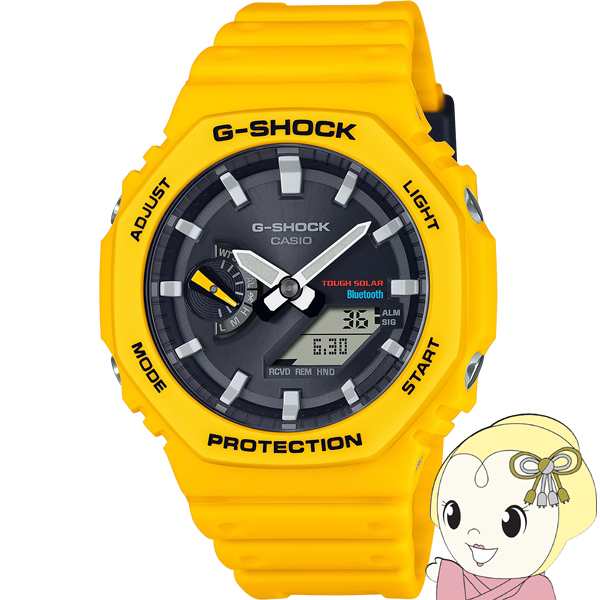 G-SHOCK GA-B2100C-9AJF 腕時計 CASIO カシオ タフソーラー モバイルリンク スマートフォンリンク イエロー メンズ 国内正規品 国内モデ