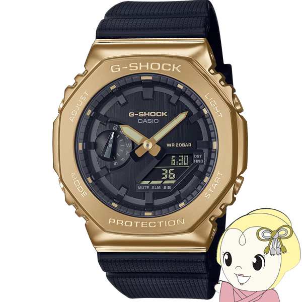 G-SHOCK GM-2100G-1A9JF 腕時計 CASIO カシオ メタルカバード 黒