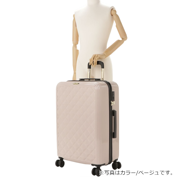 CECIL McBEE セシルマクビー キャリーバッグ キャリーケース スーツケース Lサイズ 53L 25インチ ブラック CM12-4-00026-BK_4