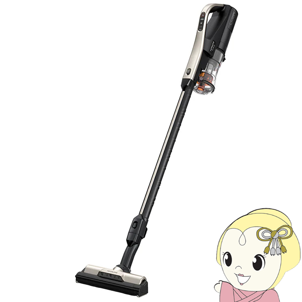 在庫あり　掃除機 日立 PV-BL3K-N サイクロン式コードレススティッククリーナー ラクかるスティック サイクロン式 ライトゴールド LEDライト からまりにくいの通販は 21,165円