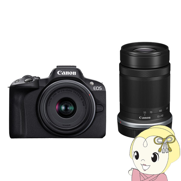 ミラーレス一眼デジタルカメラ Canon キャノン EOS R50 ダブルズーム 