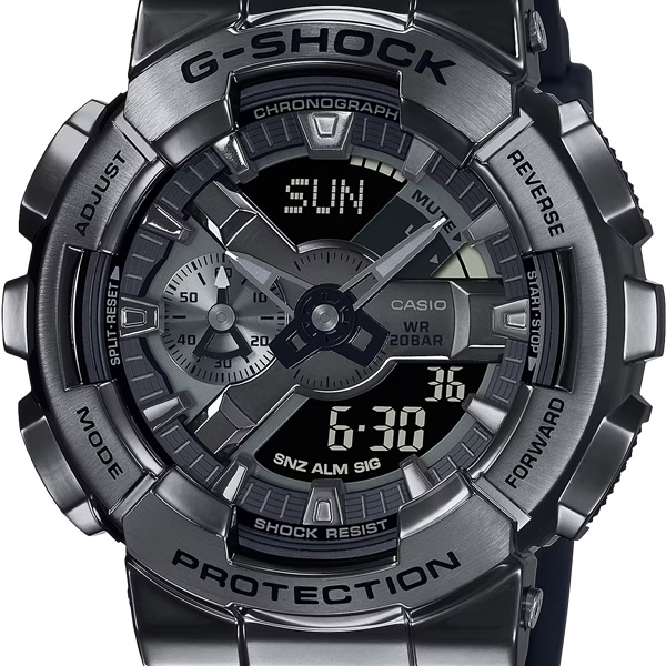 G-SHOCK CASIO カシオ Gショック アナデジ メタルカバード オール 