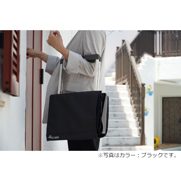 ショッピングカート ROLSER ロルサー 折り畳み キャリーカート BABY JOY PLEGAMATIC プレガマティック 40L バーガンディ 軽い おしゃれ_8