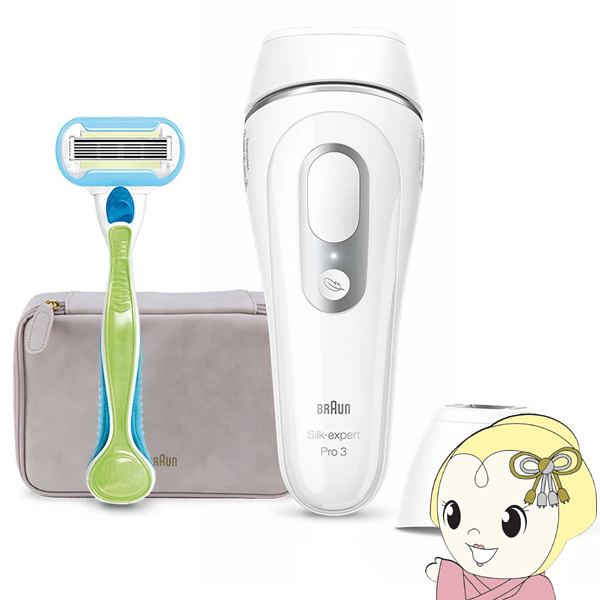 [予約]光美容器 BRAUN ブラウン シルクエキスパート Pro 3 PL3138