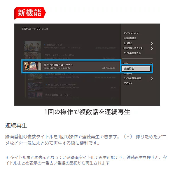 在庫あり　ブルーレイレコーダー ソニー SONY 4K Ultra HDブルーレイ再生対応 BRAVIA FBシリーズ 2TB HDD/2チューナー搭載 BDZ-FBW2200