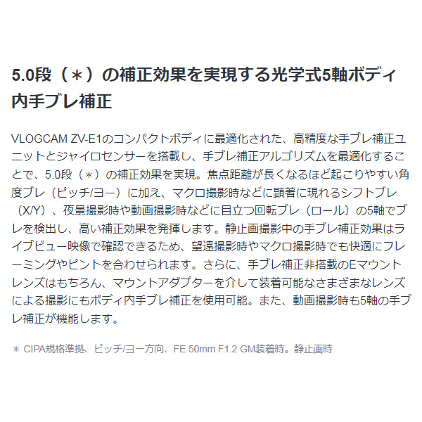 デジタル一眼カメラ SONY ソニー VLOGCAM ZV-E1L ズームレンズキット [ホワイト] デジタルカメラ_6