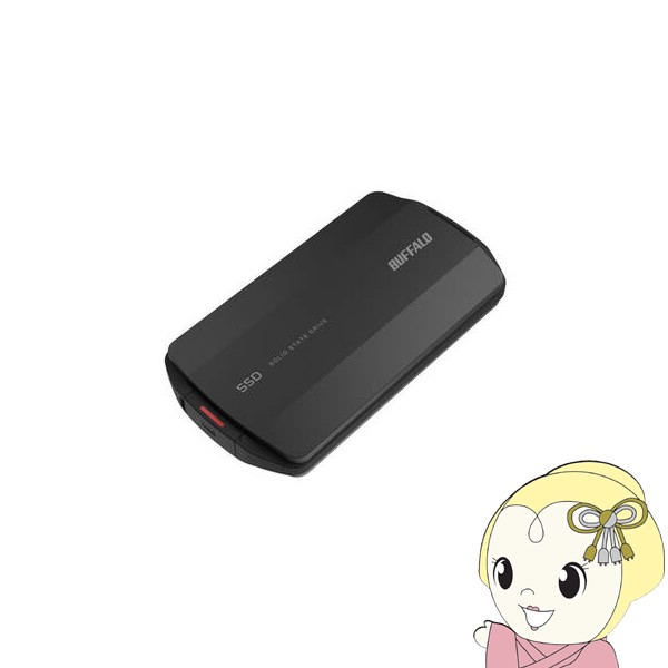 外付けSSD バッファロー 4TB ブラック SSD-PHP4.0U3-BAの通販は