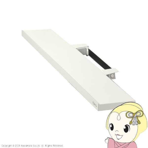 WALLインテリアテレビスタンドV4・PRO対応 サウンドバー棚板 Mサイズ 幅95cm サテンホワイト スピーカー用 シアターバー用