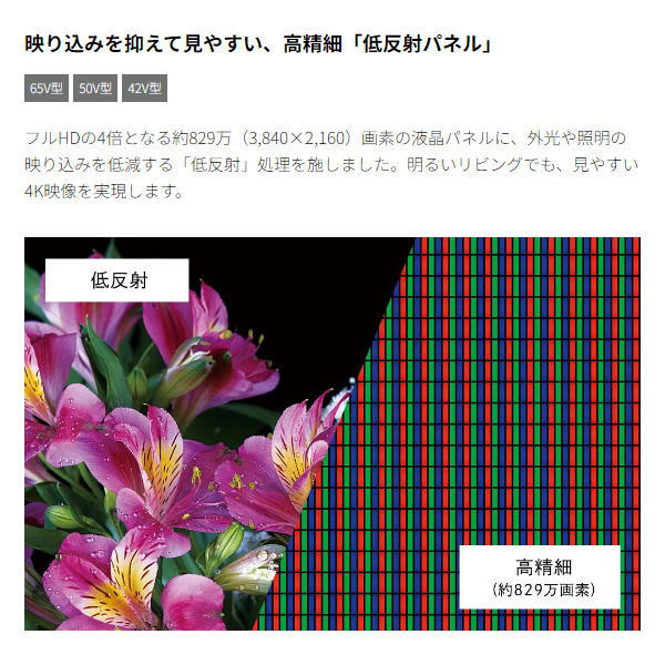 [予約]SHARP シャープ 4K 液晶テレビ AQUOS FL1ライン [42インチ] 4T-C42FL1_2
