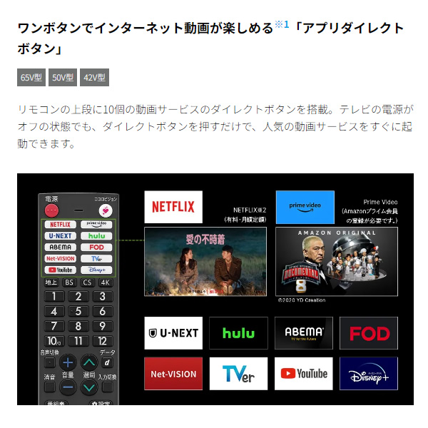 [予約]SHARP シャープ 4K 液晶テレビ AQUOS FL1ライン [42インチ] 4T-C42FL1_6