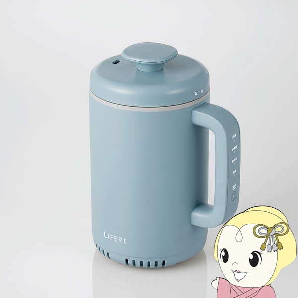 炊飯器 エレコム LiFERE 小型IH炊飯器 ブルー HAC-RCIH01BUの通販は