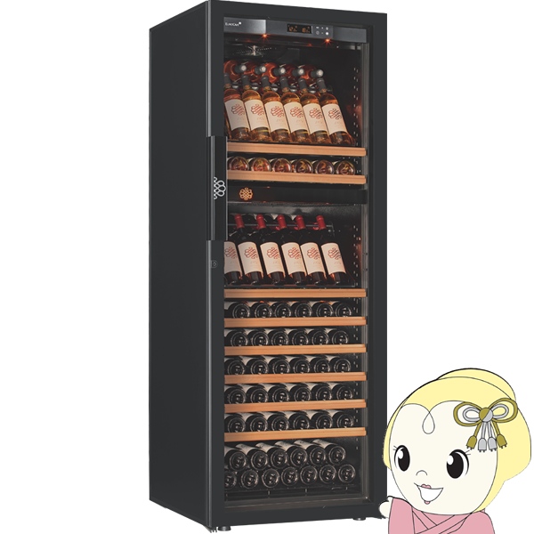 【メーカー直送/標準設置込】ワインセラー  ユーロカーブ Pure（ピュア）D-Pure-L-2P-PTHF EuroCave 150本