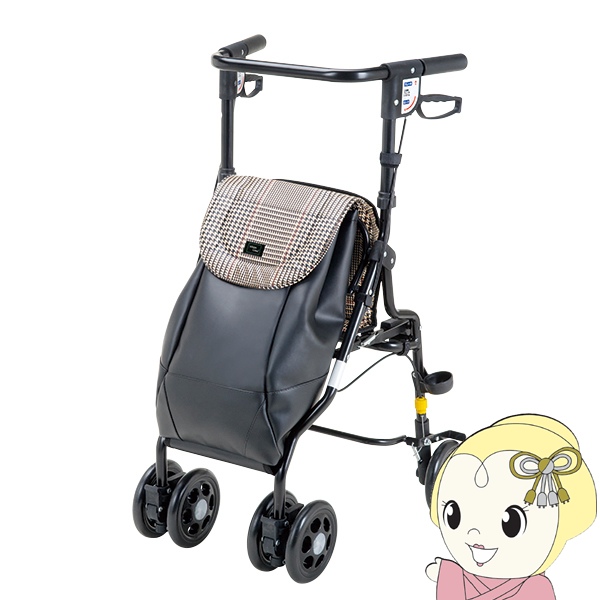 シルバーカー/手押し車 〔ミドルタイプ〕 U字型ハンドル 幸和製作所