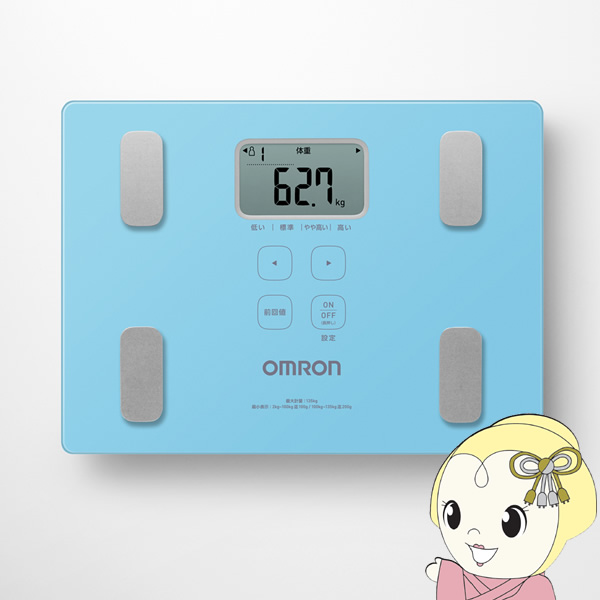 体重体組成計 OMRON オムロン カラダスキャン ブルー HBF-235-JB