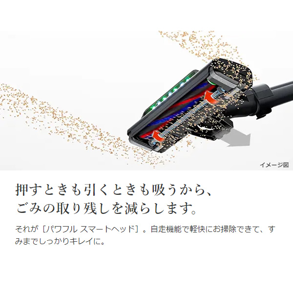 在庫あり　スティッククリーナー 日立 HITACHI 掃除機 サイクロン式 充電式 サテンブラック PV-BH900SL-K_4