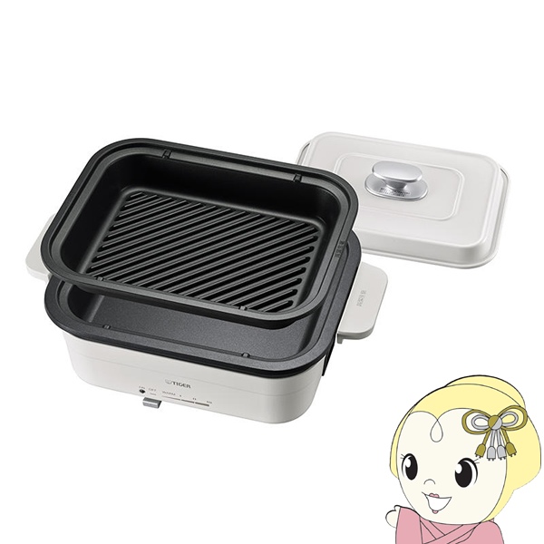 タイガー ホットプレート ダイニングプレート セラミックホワイト CRL-A201-WCの通販は