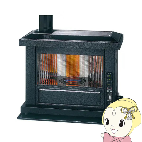 在庫僅少　大型ストーブ TOYOTOMI トヨトミ 煙突式ストーブ 寒冷地用 両面輻射タイプ ブラック HR-T65N-B