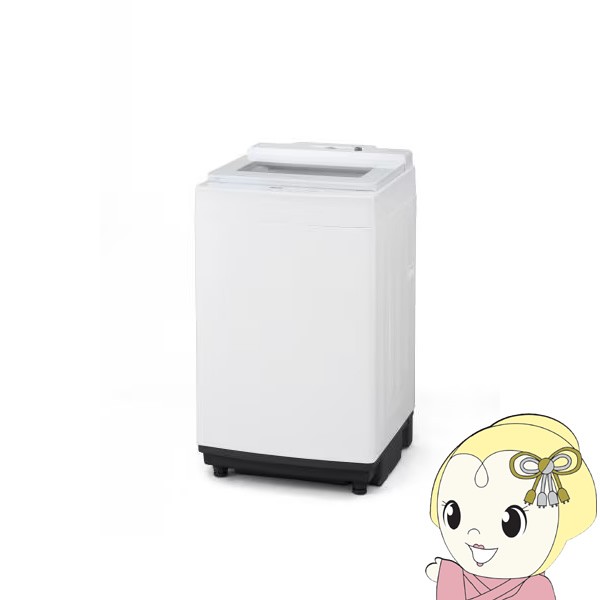 在庫僅少　【京都は標準設置込み】洗濯機 アイリスオーヤマ 全自動洗濯機 10kg ホワイト IAW-T1001-W