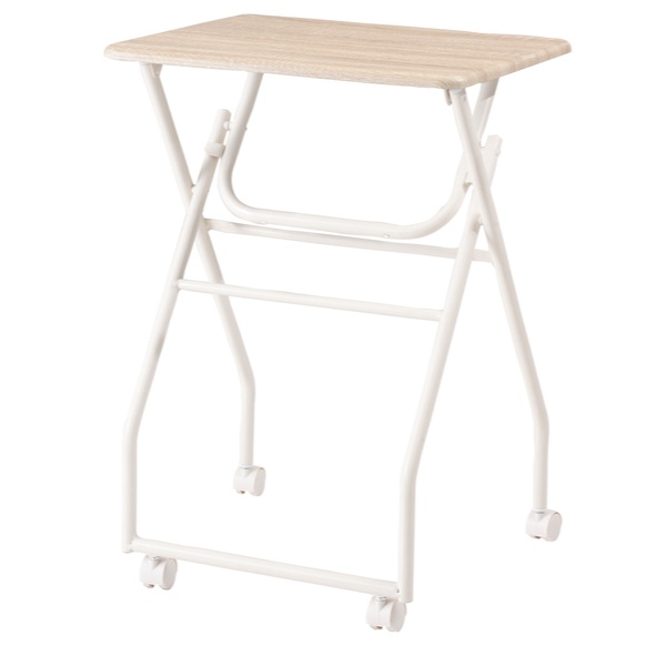 折りたたみ式テーブル ハイテーブル キャスター付き 移動 おしゃれ 木目調 高さ70cm キッチン 作業デスク シンプル 東谷 ホワイト 白の通販は 折りたたみ式テーブル ハイテーブル キャスター付き 移動 おしゃれ 木目調 高さ70cm キッチン 作業デスク シンプル 東谷 ホワイト 白の通販は