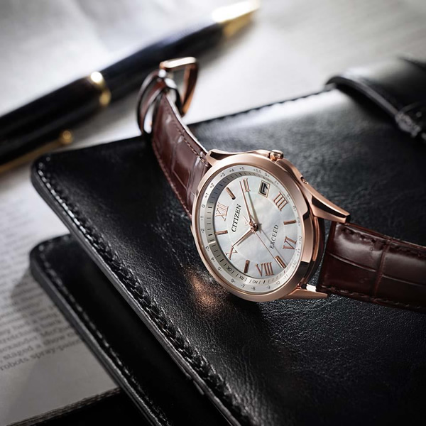 腕時計 エクシード CB1112-07W エコ・ドライブ電波時計 ダイレクトフライト ペアモデル メンズ シチズン Citizen_4