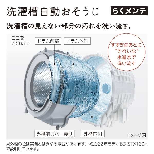 BD-SV120JR W 日立 HITACHI ドラム式洗濯機 ビッグドラム - 洗濯機