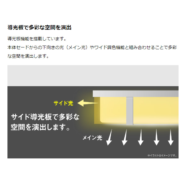 LEDシーリングライト 東芝 8畳 ワイド調色 ルミオ 調光 調色 NLEH08022A-LC_4