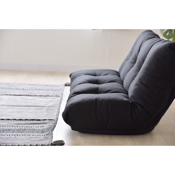 ソファ リクライニングソファ 3人掛け ローソファ 低い ロータイプ リクライニング 撥水加工 ブラック