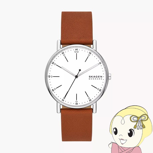 【国内正規品】腕時計 スカーゲン SKAGEN Signatur （シグネチャー） アナログ レザーベルト SKW6903