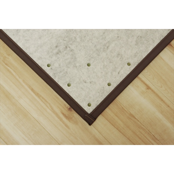 置き畳 純国産 い草 日本製 ユニット畳 簡単 和室 ブラウン 約82×82×1.7cm(4枚1セット) 軽量 ジョイント付き 畳コーナー_16