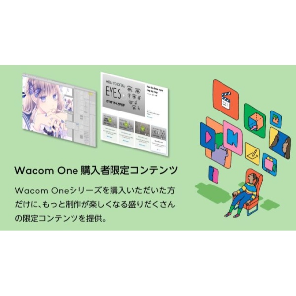ペンタブレット Wacom One small ブラック ワコム CTC4110WLW0D_6