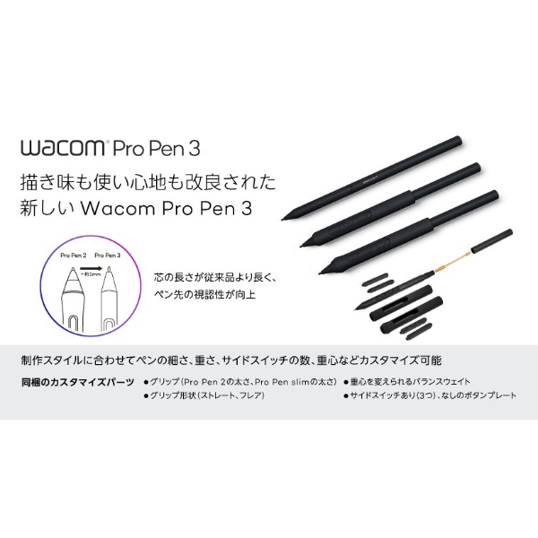 液晶ペンタブレット Wacom Cintiq Pro 17 ワコム DTH172K4C_3