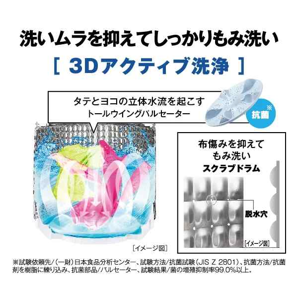 洗濯機 全自動洗濯機 AQUA アクア 洗濯・脱水 7kg ホワイト 槽洗浄 ステンレス槽 風呂水給水ホース・ホース掛け付属 AQW-P7P-Wの通販はau  PAY マーケット - ぎおん | au PAY マーケット－通販サイト