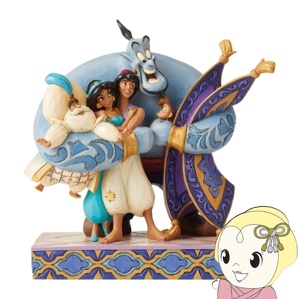 ディズニー・トラディション ディズニーフィギュア アラジン ジャスミン ジーニー アブー 魔法のじゅうたん サルタン enesco 6005967の通販は 19,670円