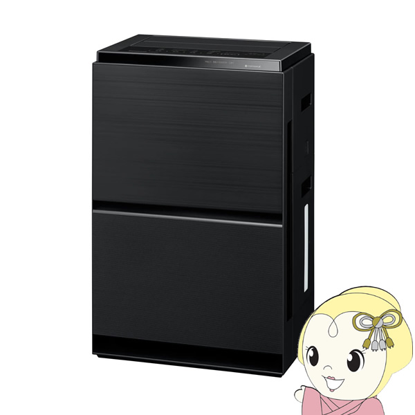 [予約]空気清浄機 パナソニック ナノイーX 空清31畳 加湿 木造12畳 プレハブ19畳 ECONAVI搭載 ブラック F-VXW70-K