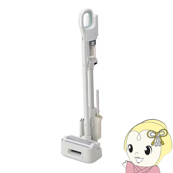 充電式サイクロンスティッククリーナー アイリスオーヤマ daspo 掃除機 ホワイト SCD-190P-W