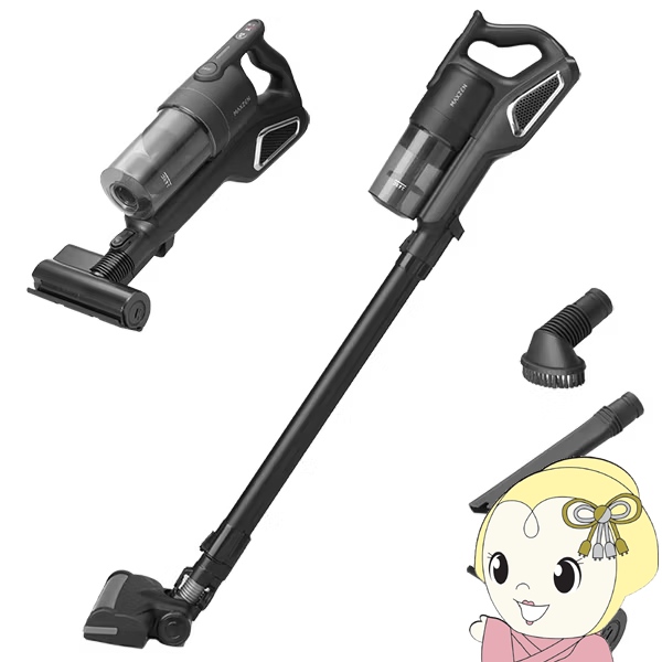 【メーカー直送】サイクロン式コードレススティッククリーナー MAXZEN マクスゼン ブラック JC30SM01-BKの通販は 11,600円
