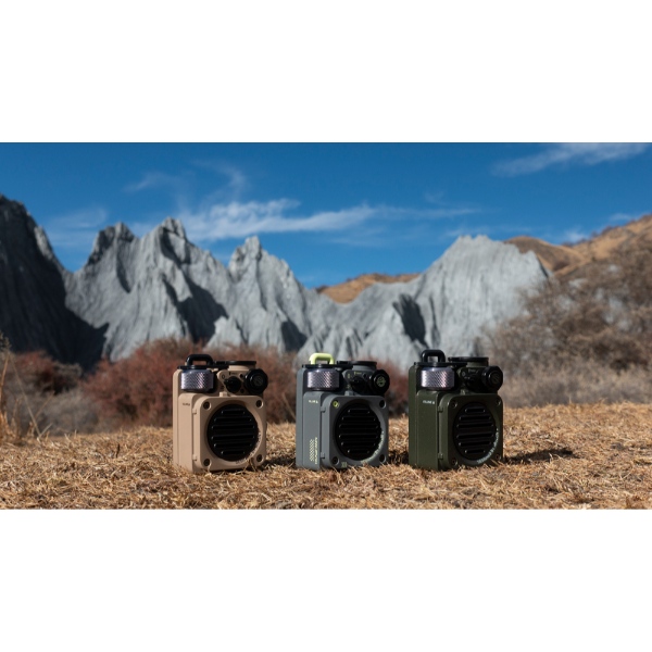 在庫処分　MUZEN Wild Mini 第2世代 Bluetooth スピーカー ポータブルスピーカー ジャングルグリーン MW-PVXI2 Junglegreen_8