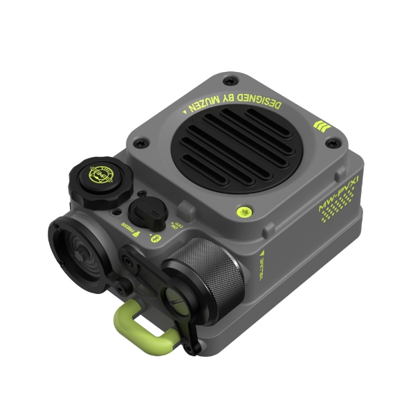 在庫あり　MUZEN Wild Mini 第2世代 Bluetooth スピーカー ポータブルスピーカー メタルグレー MW-PVXI2 MetalGray_2
