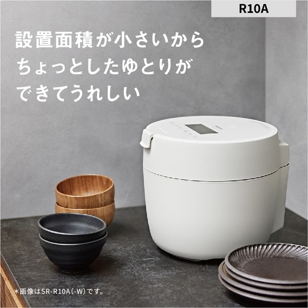 Panasonic SR-R10A 炊飯器 グリーン パナソニック 2024年製