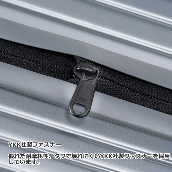 スーツケース フロントオープン ストッパー付き パステルピンク 38L 拡張時44L 3泊 4泊 機内持ち込み TSAロック アジア・ラゲージ_9