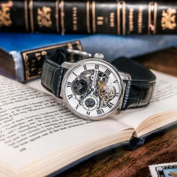 EARNSHAW アーンショウ メンズ腕時計 ES-8006-01 LONGITUDE CLASSIC ...